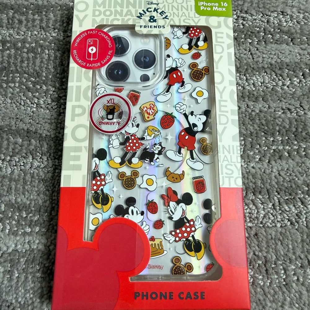 Disney Mickey & Friends Clear iPhone 16 Pro Max Case